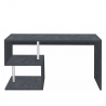 Design-Schreibtisch Büro Studio modern 140x60cm Anthrazit Esse 2 Report Angebot