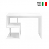 Bürotisch Schreibtisch modernes Design hochglanzweiß 100x50cm Esse 2 Verkauf