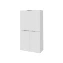 Platzsparender Schreibtisch 70x70cm klappbare Tischplatte Schrank Dalia Angebot