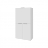 Platzsparender Schreibtisch 70x70cm klappbare Tischplatte Schrank Dalia Angebot