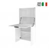 Klappbarer Platzspar-Schreibtisch Eckmodell 70x70cm Dalia II Verkauf