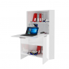 Klappbarer Platzspar-Schreibtisch Eckmodell 70x70cm Dalia II Rabatte