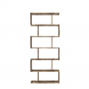 Moderne Bürosäule Bücherregal 6 Regale vertikal Design Calli Acero Angebot