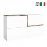 Sideboard 150cm 4 Klappen Wohnzimmer Esszimmer Zet Lumi Ahorn Verkauf