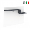 Wandgarderobe mit 2 Haken, Regal für Eingangsbereich, modernes Design Zet Cilan Ardesia Verkauf