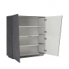 Moderne Design-Kommode 120 cm Wohnzimmermöbel 2 Türen 4 Fächer Vega Home Sales