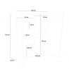 Moderne Wohnzimmer Vitrine Weiß Vega Bias Katalog