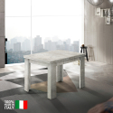 Ausziehbarer Design-Esstisch Jesi Style, 90-180x90cm Angebot