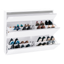 Platzsparender Schuhschrank, 2 Klapptüren, für 24 Paar Schuhe, Magic Bata L Angebot