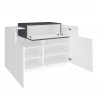 Sideboard Küche Wohnzimmer weiß modernes Sideboard Coro Bata Schiefer Sales