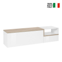 TV-Schrank 160 cm mit 2 Türen und 1 Fach, Design Wohnzimmer Zet Kiwey Ahorn M Verkauf