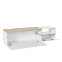 TV-Schrank 160 cm mit 2 Türen und 1 Fach, Design Wohnzimmer Zet Kiwey Ahorn M Sales