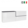 Sideboard 210cm 4 Türen Modernes Design Eingangsbereich Zet Pavin Ardesia Verkauf