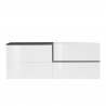 Sideboard 210cm 4 Türen Modernes Design Eingangsbereich Zet Pavin Ardesia Angebot