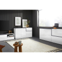 Sideboard 210cm 4 Türen Modernes Design Eingangsbereich Zet Pavin Ardesia Lagerbestand