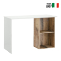 Innovativer Designer-Schreibtisch 110x50cm für Homeoffice Conti Acero Verkauf