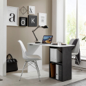Smart-Home-Büroschreibtisch 110x50cm modernes Design Conti Ardesia Aktion