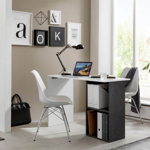 Smart-Home-Büroschreibtisch 110x50cm modernes Design Conti Ardesia Aktion