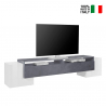 Design-TV-Schrank 210 cm mit Klapptür, 2 Fächer Pillon Ardesia XXL Verkauf