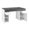 Büroschreibtisch 130x60cm platzsparend mit verschiebbarer Tischplatte Sliding L Ardesia Sales
