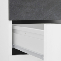 Büroschreibtisch 130x60cm platzsparend mit verschiebbarer Tischplatte Sliding L Ardesia Katalog