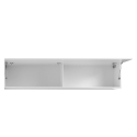 Hängeschrank 180 cm Wohnzimmer Weiß Hochglanz Klapptür 2 Fächer Joy Up Sales