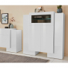 Vitrine 130cm mit 2 Türen Anrichte Wohnzimmer Esszimmer Pillon Trivum Rabatte