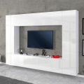 Wohnwand mit TV-Board und Hängeschrank Joy Mold - 2 Schrankspalten Aktion