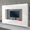Wohnwand mit TV-Board und Hängeschrank Joy Mold - 2 Schrankspalten Aktion