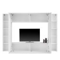 Wohnwand mit TV-Board und Hängeschrank Joy Mold - 2 Schrankspalten Sales