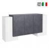 Sideboard Schrank 5 Türen Küche Wohnzimmer Pillon Lumi Ardesia Verkauf