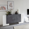 Sideboard Schrank 5 Türen Küche Wohnzimmer Pillon Lumi Ardesia Rabatte