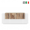 Design-Sideboard 200cm weiß hochglanz Holz New Coro Kommode Verkauf