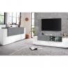 Moderne Design-Kommode 200cm in Hochglanz Weiß Schiefer New Coro Kommode Rabatte