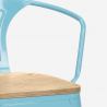 set hoher tisch 60x60cm 4 hocker bar küche mason top light 