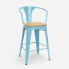 set hoher tisch 60x60cm 4 hocker bar küche mason top light 