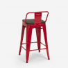 set hoher tisch 60x60cm 4 hocker küche bar metall holz buch 