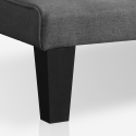 Schlafsofa 2-Sitzer Clic-Clac Stoff Modernes Design Neluba