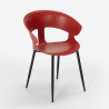Set Esstisch Tisch 120x60cm  4 Stühle  modernes industrielles Design  Sixty 