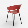 Set Esstisch Tisch 120x60cm  4 Stühle  modernes industrielles Design  Sixty 