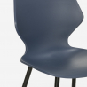 set rechteckiger tisch 120x60cm 4 stühle industriedesign bantum 