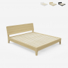 Doppelbett 160x190cm Modernes Holz-Design mit Lattenrost Linz Aktion