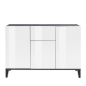 Anrichte 3 Türen Schublade 120x40cm Wohnzimmer Flur Küche Rachel Rabatte