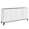 Sideboard mit 4 Türen 160x40cm für Küche, Esszimmer, Eingang Audrey Angebot