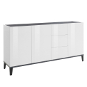 Sideboard 160x40cm, 3 Schiebetüren, 3 Schubladen, Flur Wohnzimmer Rebecca Angebot
