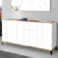Sideboard 160x40cm mit 3 Türen und 3 Schubladen für Küche oder Flur Rebecca Wood Aktion