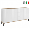 Sideboard 160x40cm mit 3 Türen und 3 Schubladen für Küche oder Flur Rebecca Wood Verkauf
