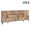 Sideboard mit 5 Türen und 1 Klappfach 200x40cm Stephanie Report Angebot