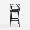 Moderner Designhocker mit Armlehnen für Küche, Bar, Restaurant Dej