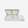 Doppelbett 160x190 cm Bett mit Stauraum Schubkasten modernes Design Steyr Preis